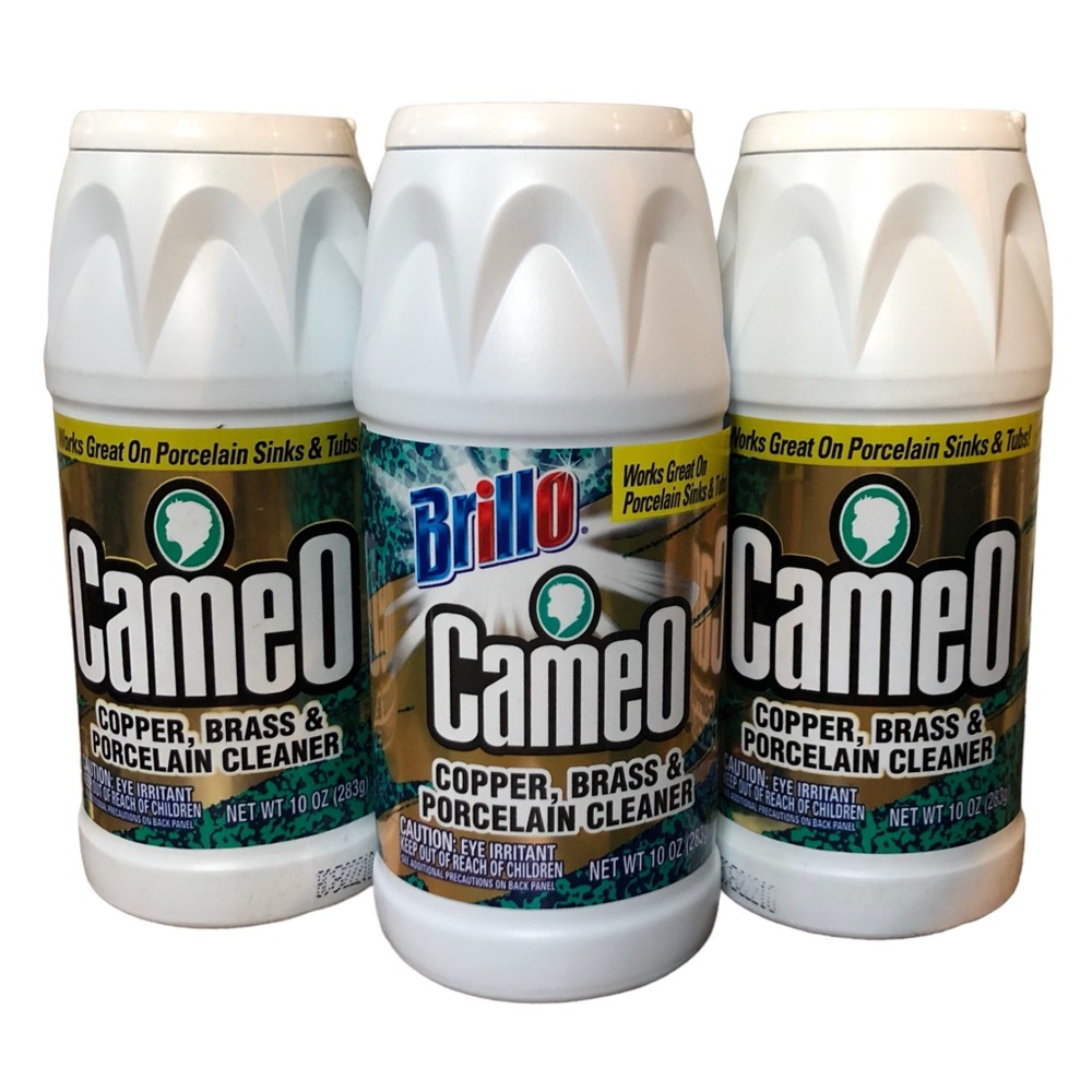 3 Cameo Copper Brass Porcelain Cleaner 10 oz NEW